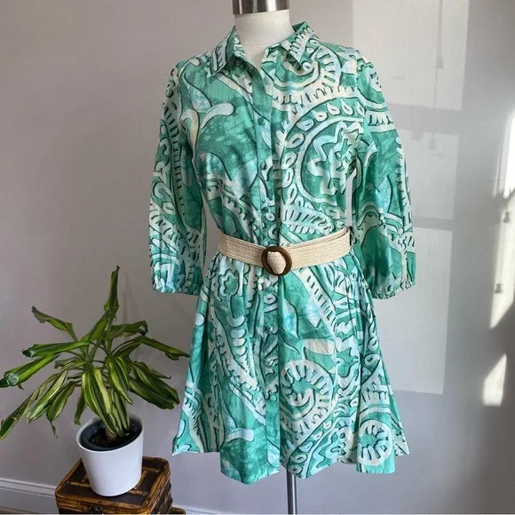 River Island | Dresses | River Island Paisley Belted Shirt Dress In Green | Poshmark River Island | Dresses | River Island Paisley Belted Shirt Dress In Green | Poshmark
